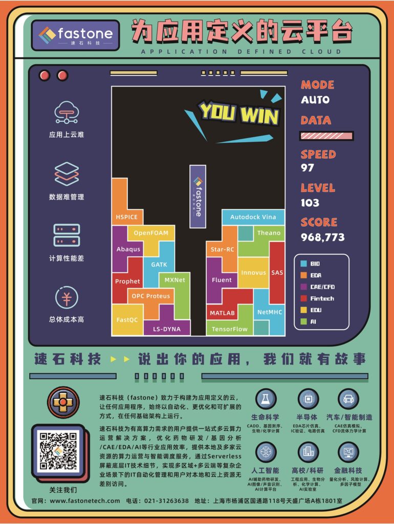 為應(yīng)用定義的云平臺 fastone